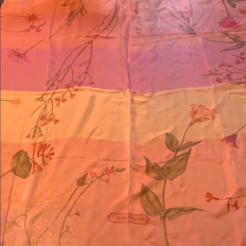 Salvatore Ferragamo Silk Scarf